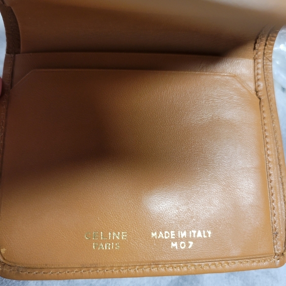 Celine Vintage Macadam Trifold Wallet - Picture 9 of 13